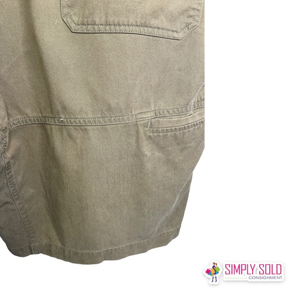 Tommy Bahama‎ Men's Cargo Shorts Relax Pockets Green Brown Cotton Stretch Sz 38 - Picture 3 of 7